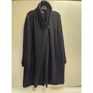 Vince Wool Blend Cardigan Coat Womens Size Medium